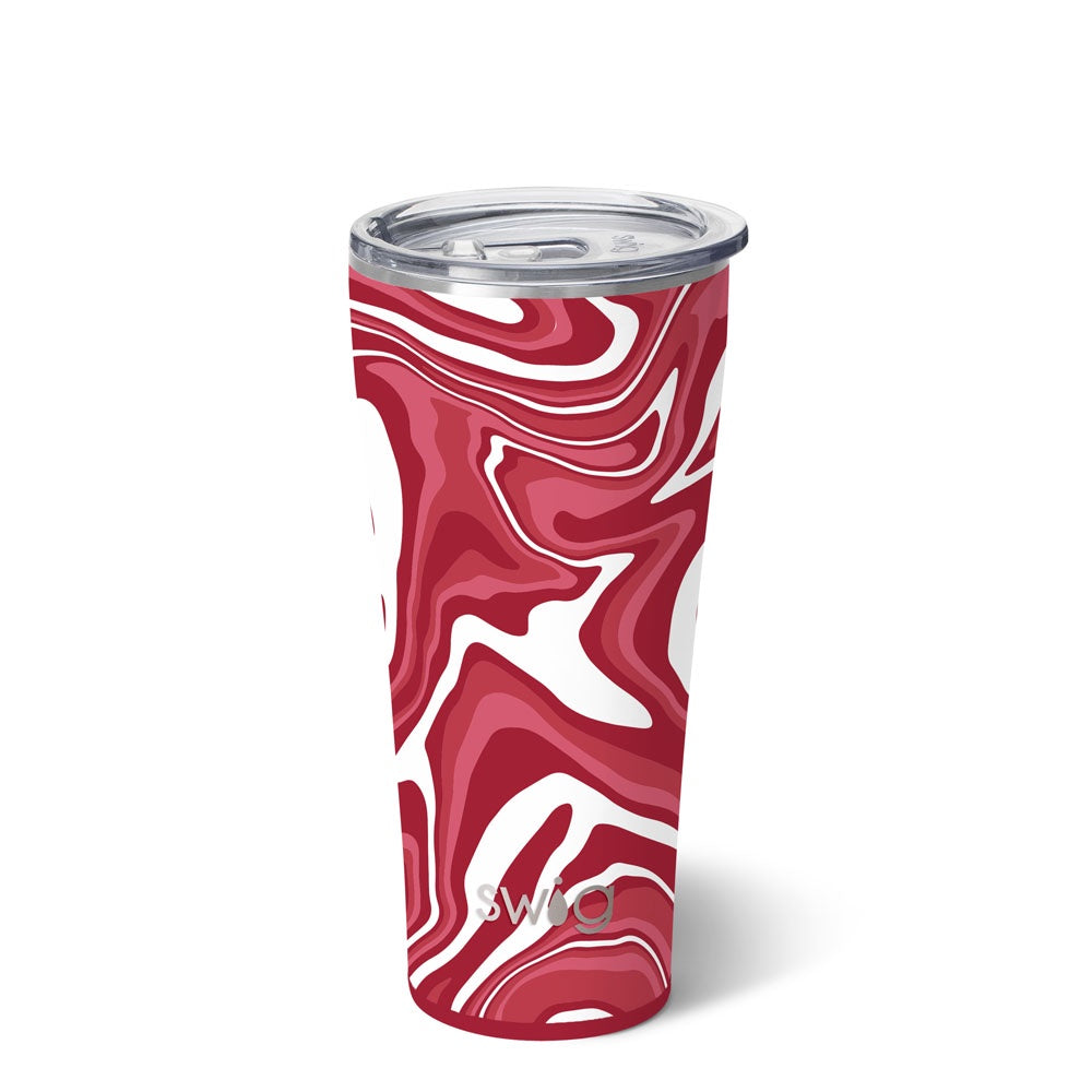 Swig 32oz Tumbler - Fan Zone Crimson