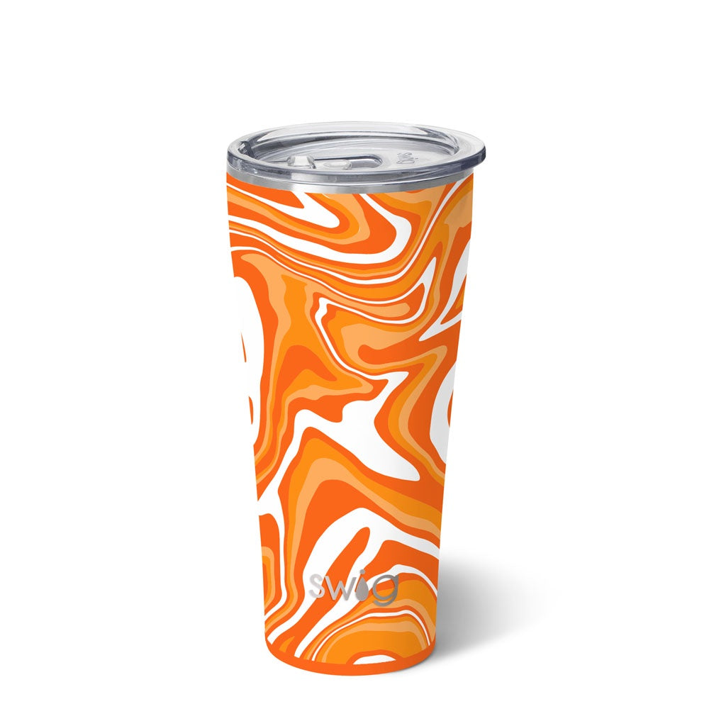 Swig 32oz Tumbler - Fan Zone Orange