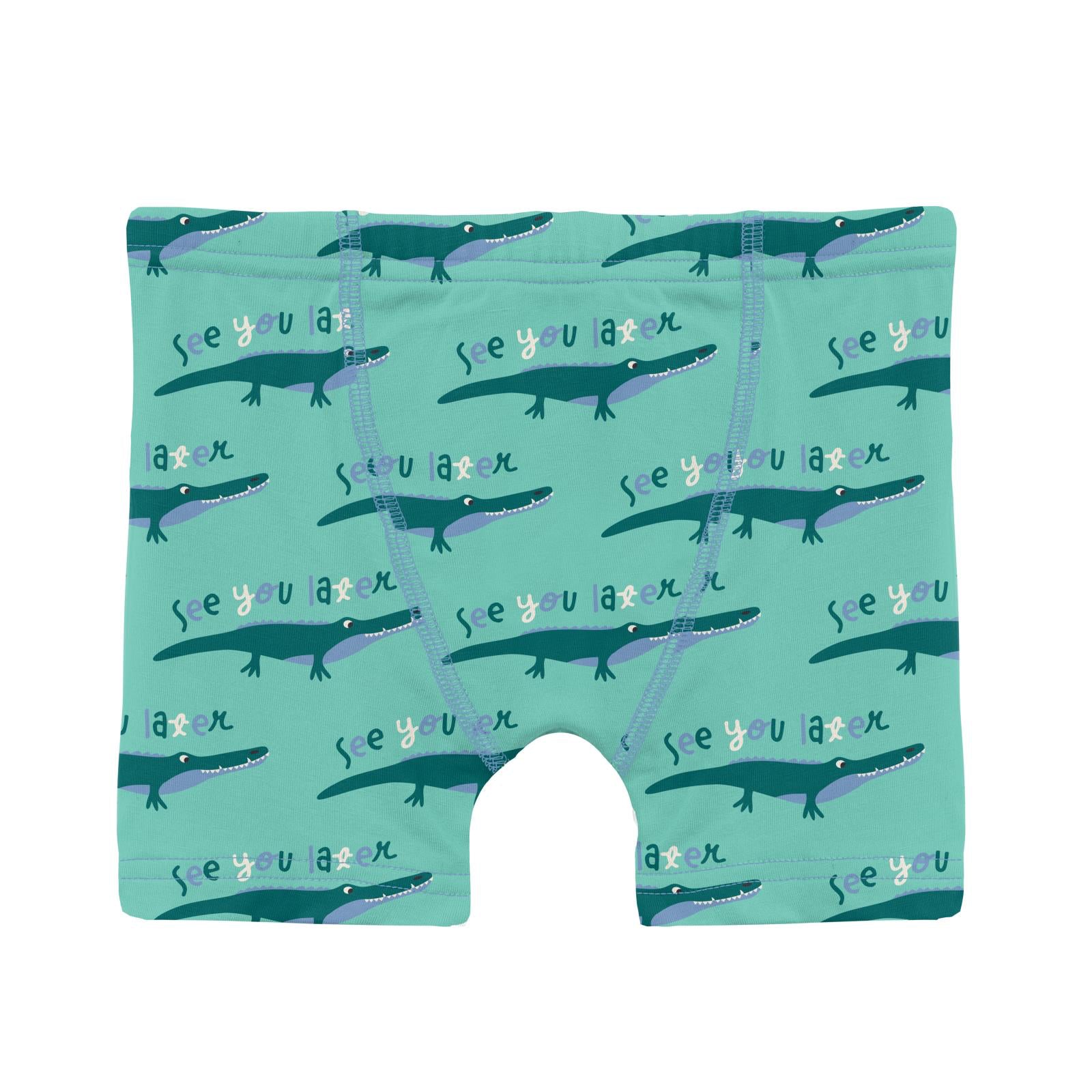 Glass Later Alligator Boy Boxers