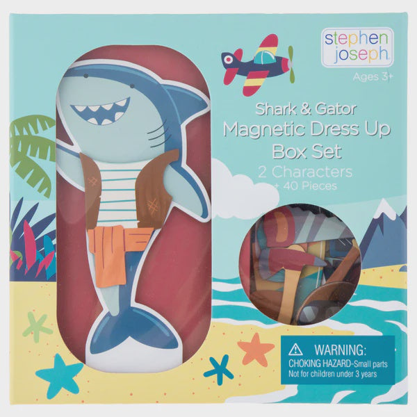 Magnetic Dress Up Box Set- Shark & Gator