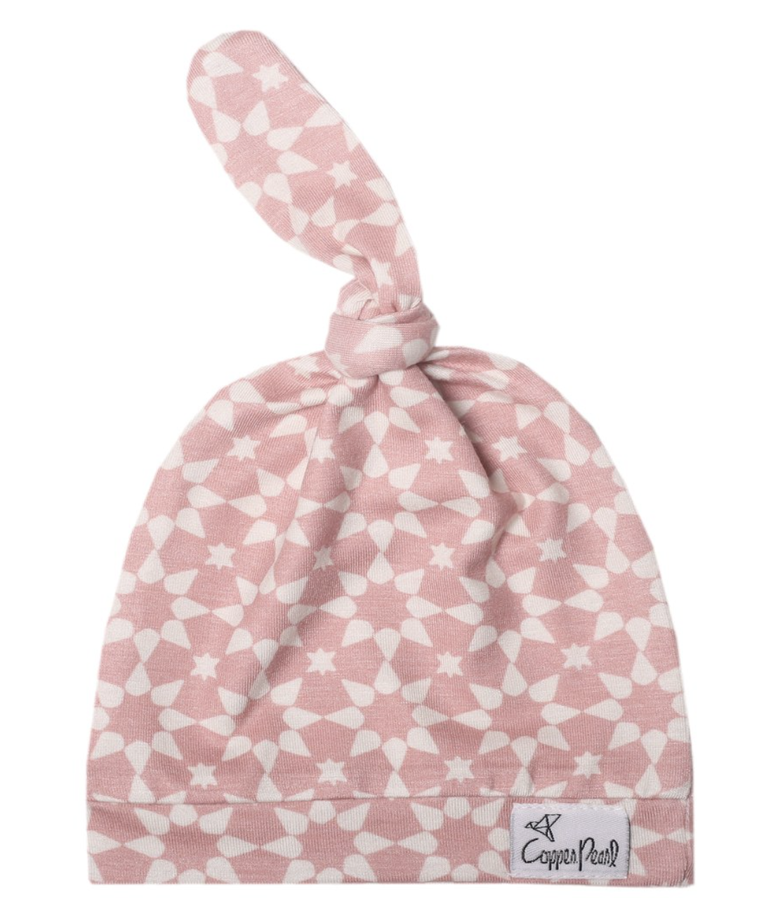 Star Copper Pearl Top Knot Hat