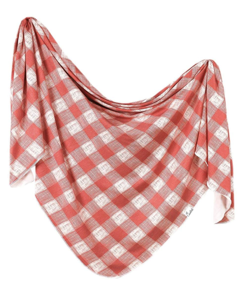 Ralphie Copper Pearl Knit Blanket