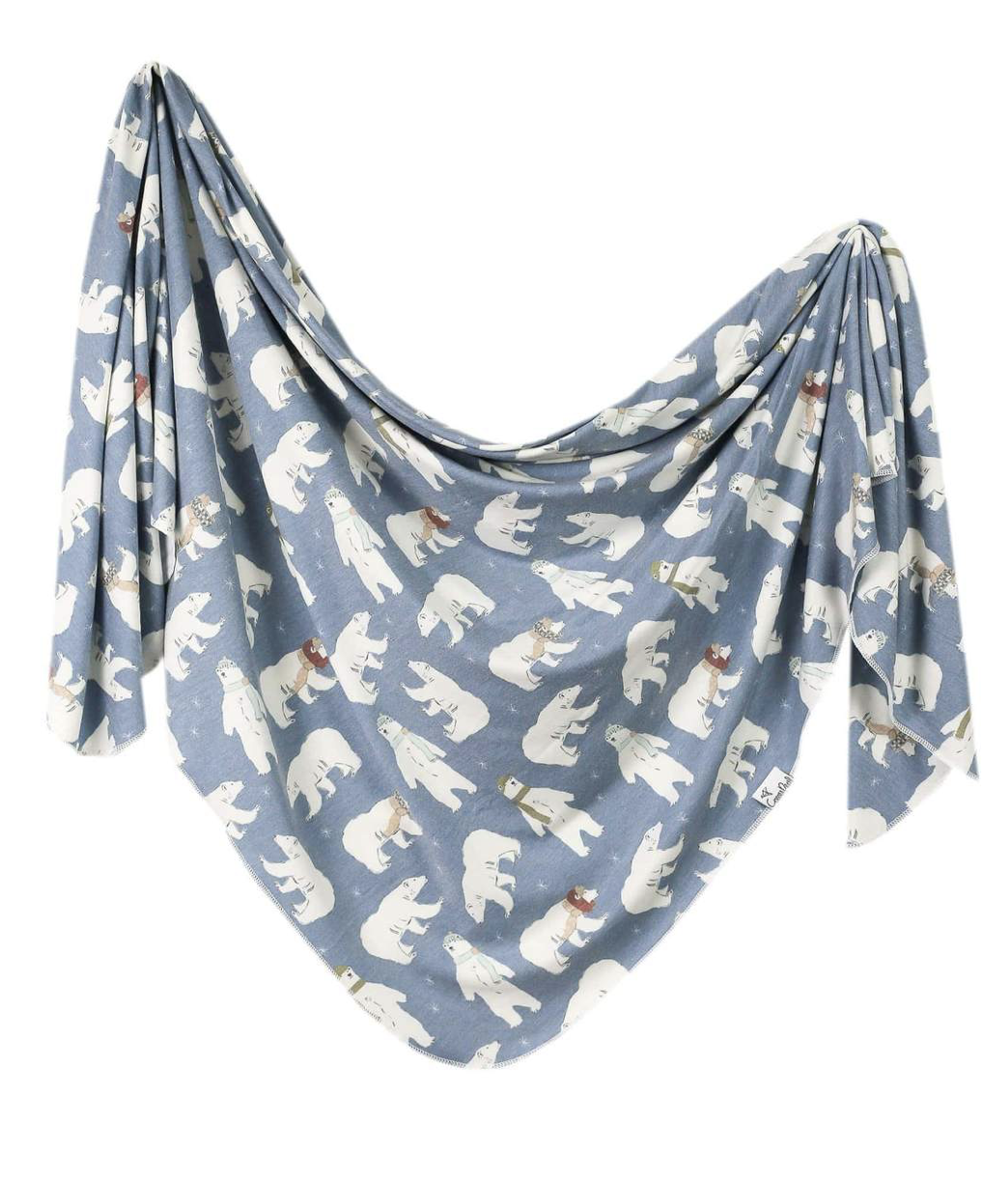 Polar Copper Pearl Swaddle Blanket