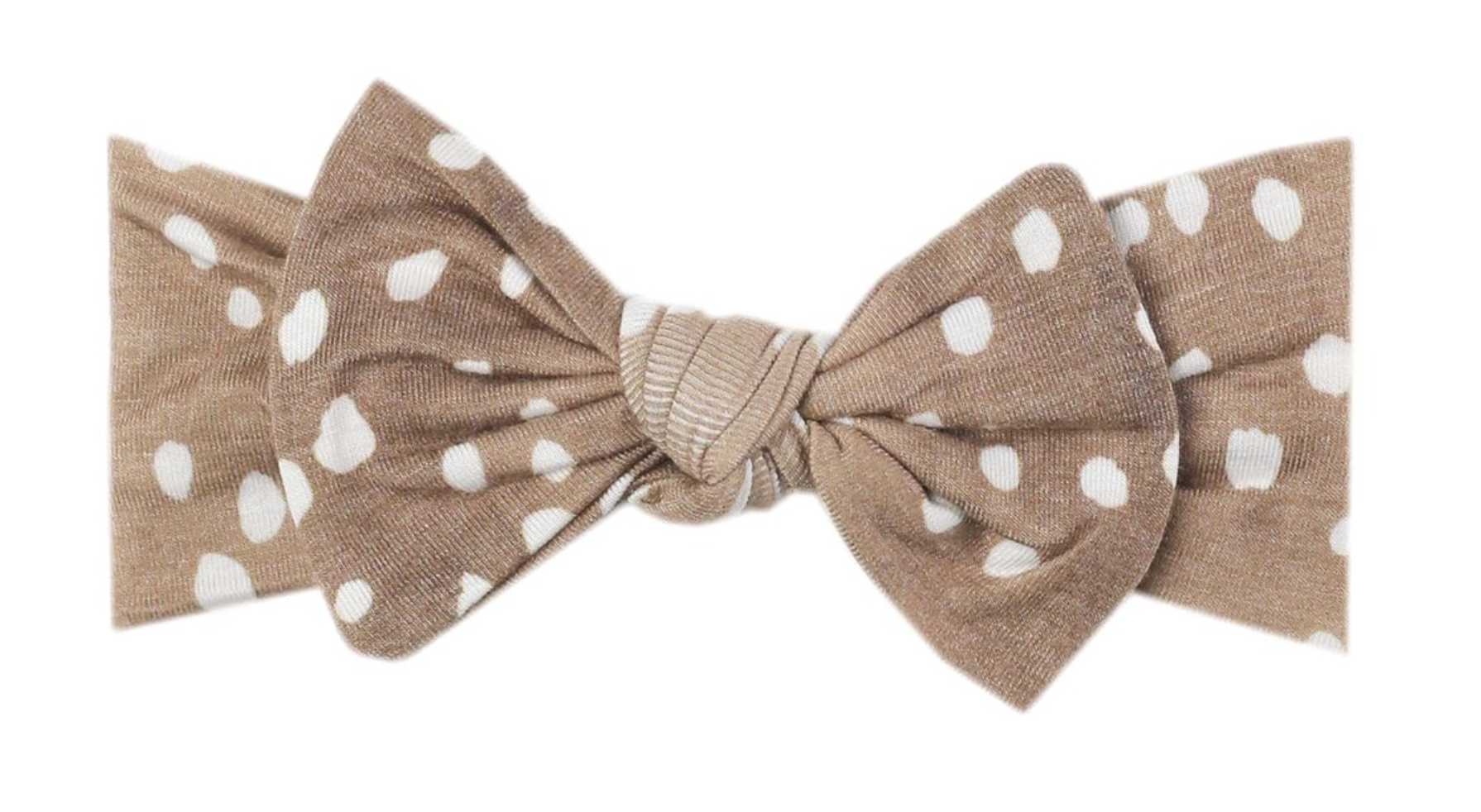 Copper Pearl Fawn Headband Bow