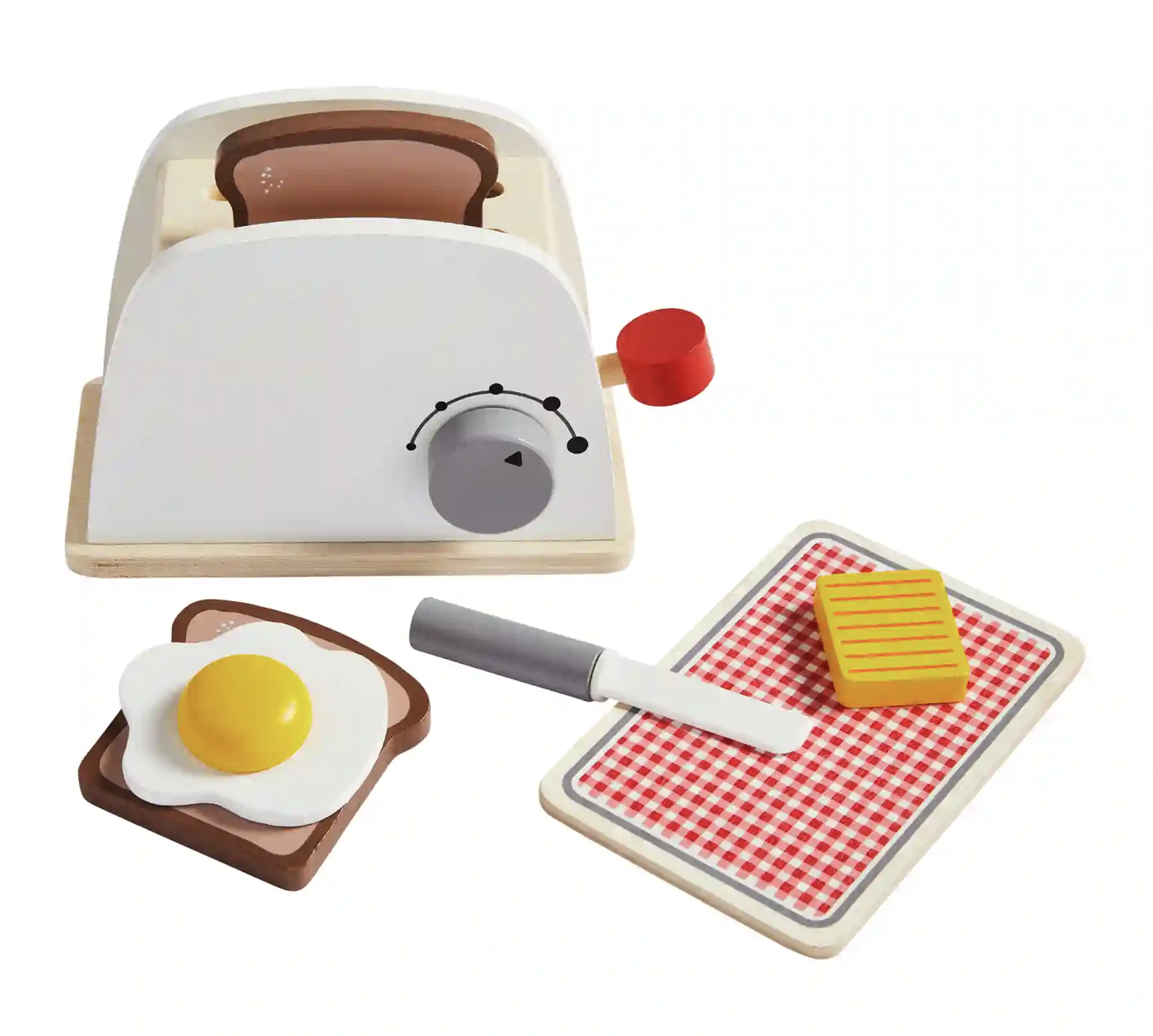 Toaster Wood Toy Set