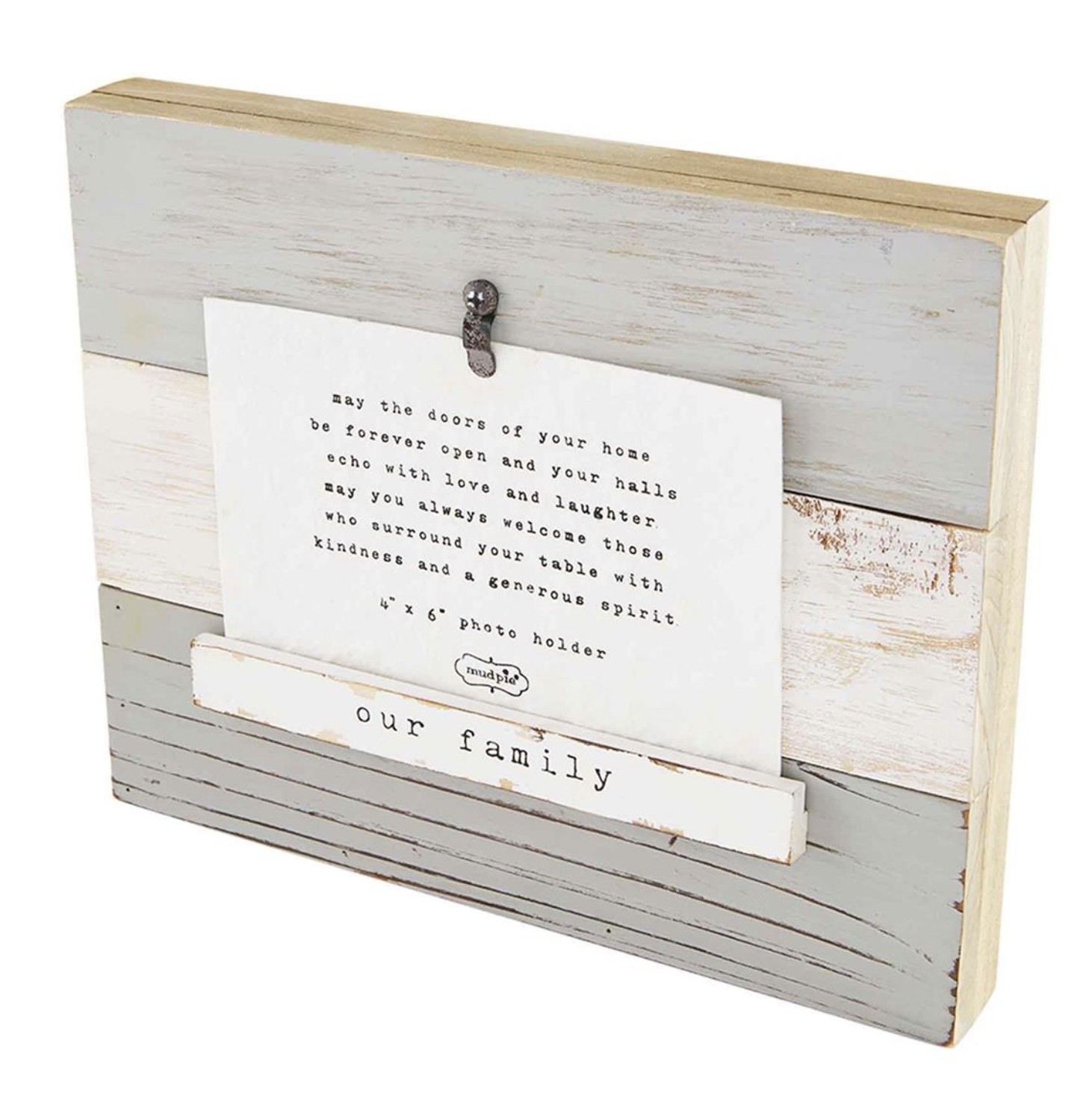 Gray 4x6 Slatted Frame