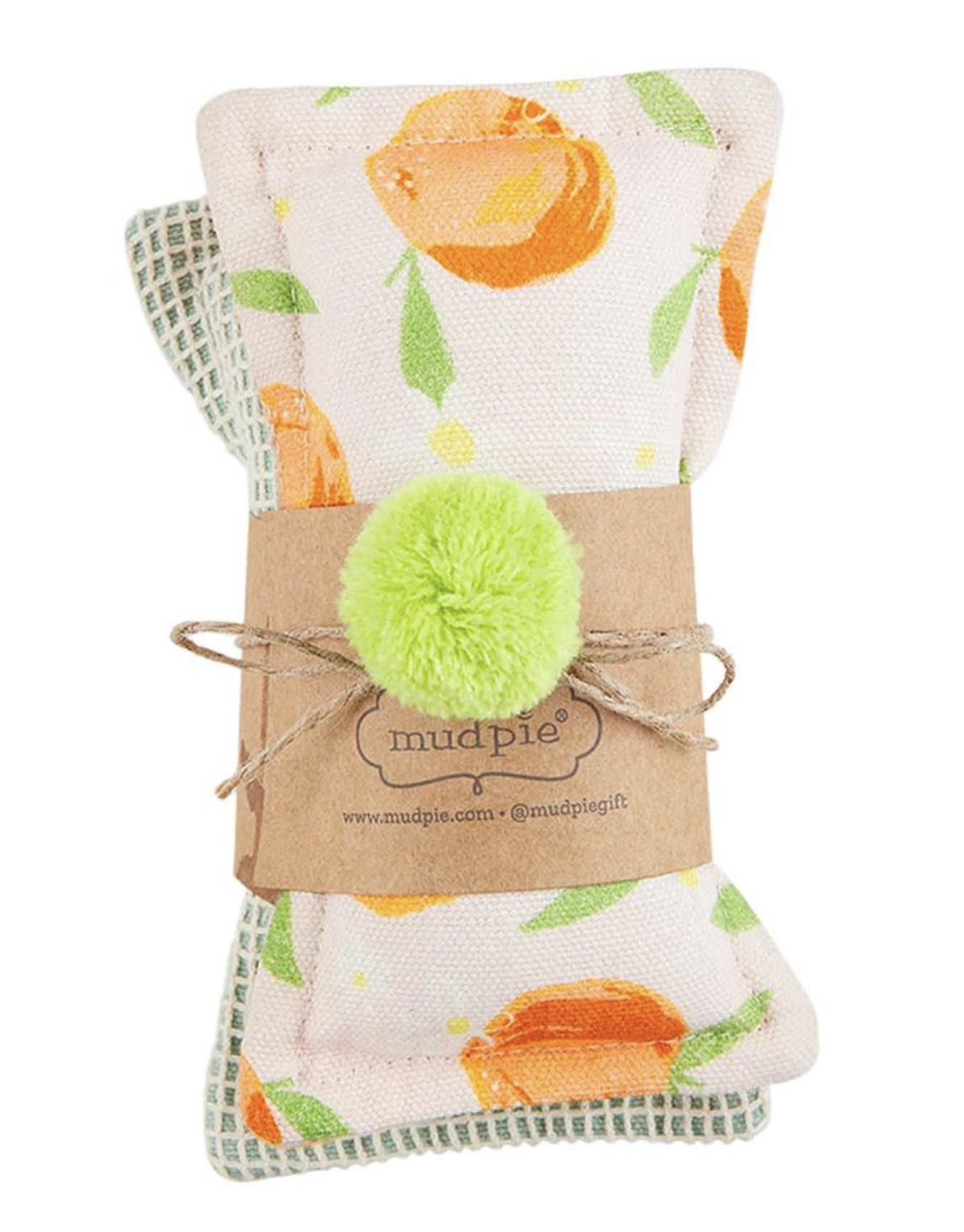 Orange Fabric Sponge Set