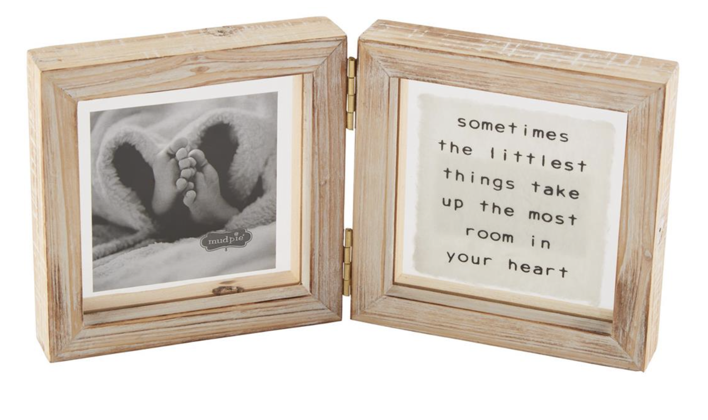 Little Things Baby Glass Frame