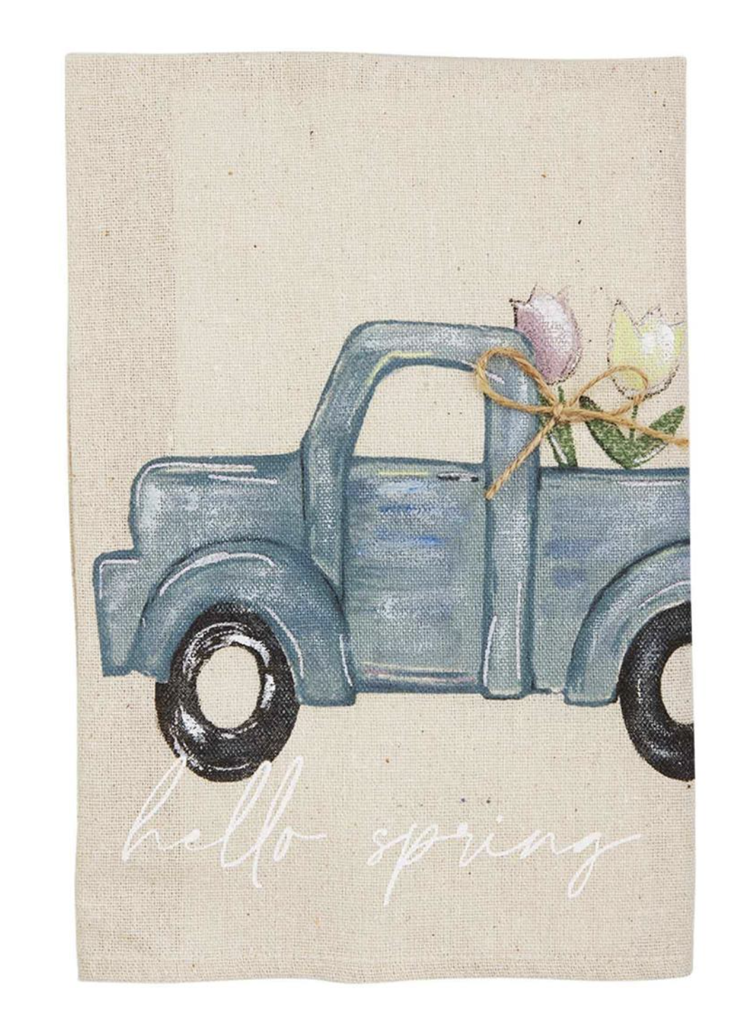 Truck Painted Easter Towel