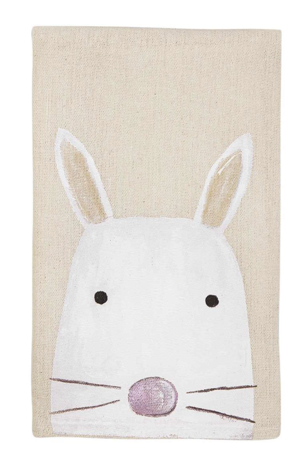 Bunny Painted Easter Towel