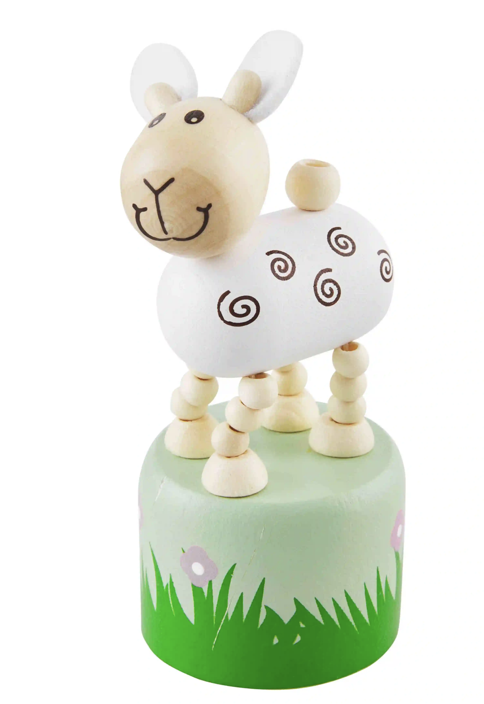 Lamb Collapsible Wood Toy