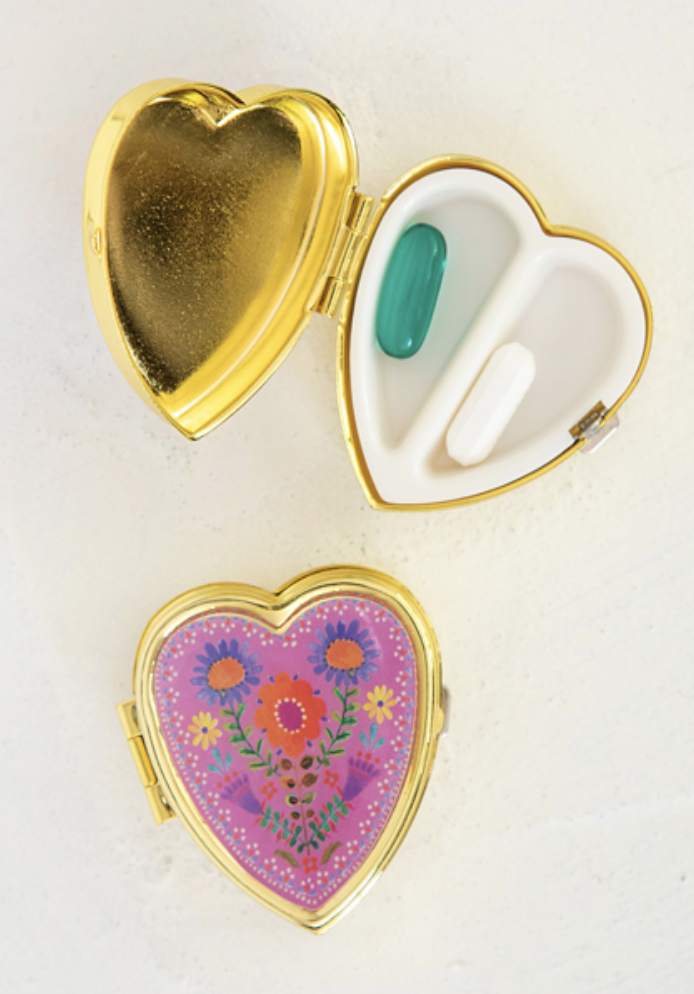 Pill Box Folk Heart