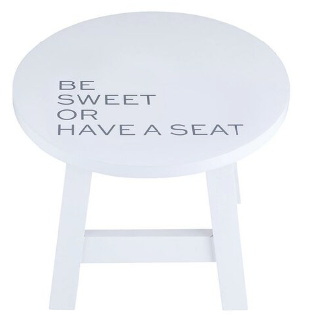 Be Sweet or Have a Seat