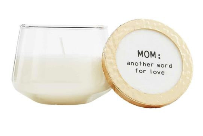 Mom Glass Candle