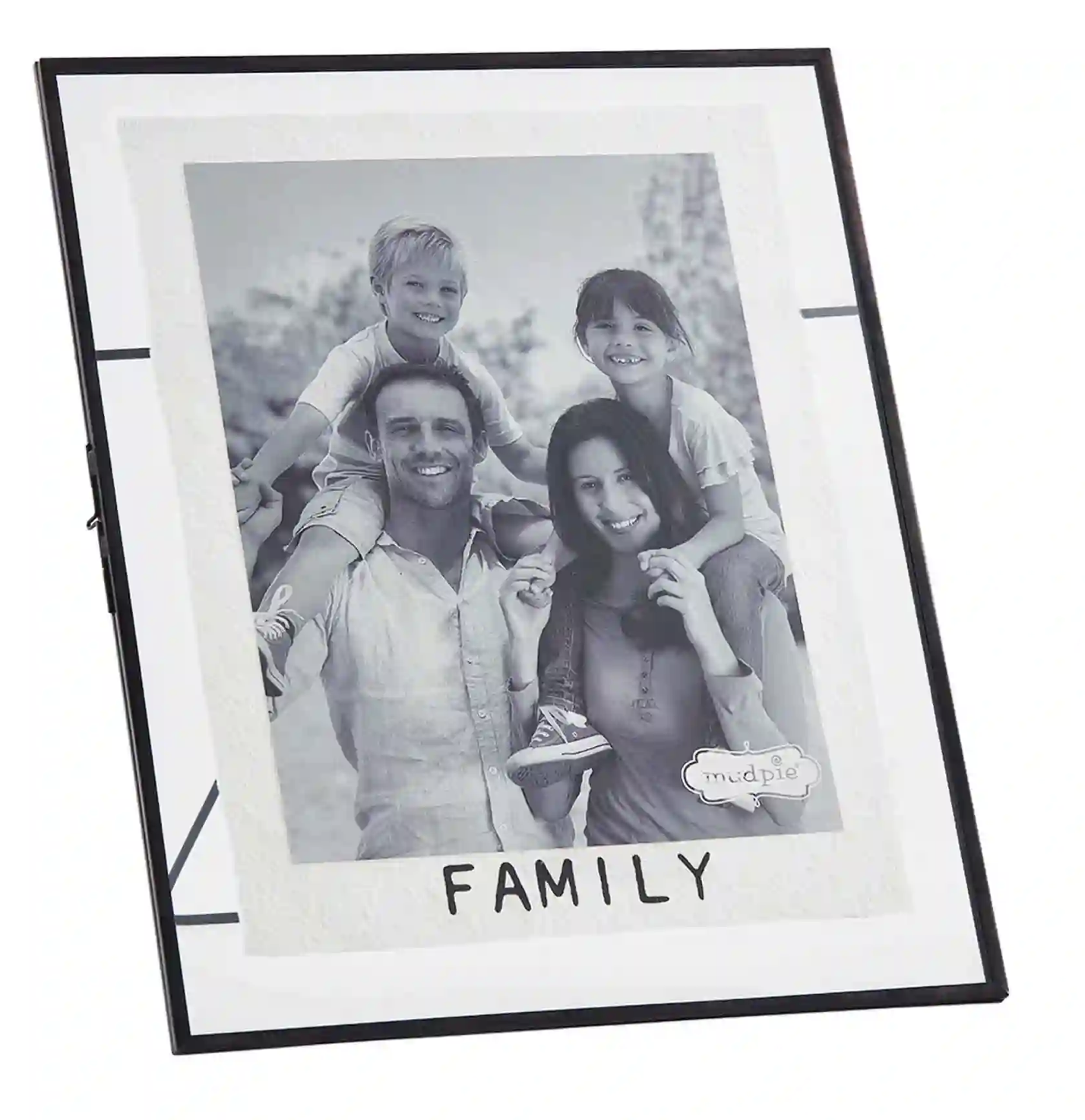 Family Glass Metal Frame 3x3
