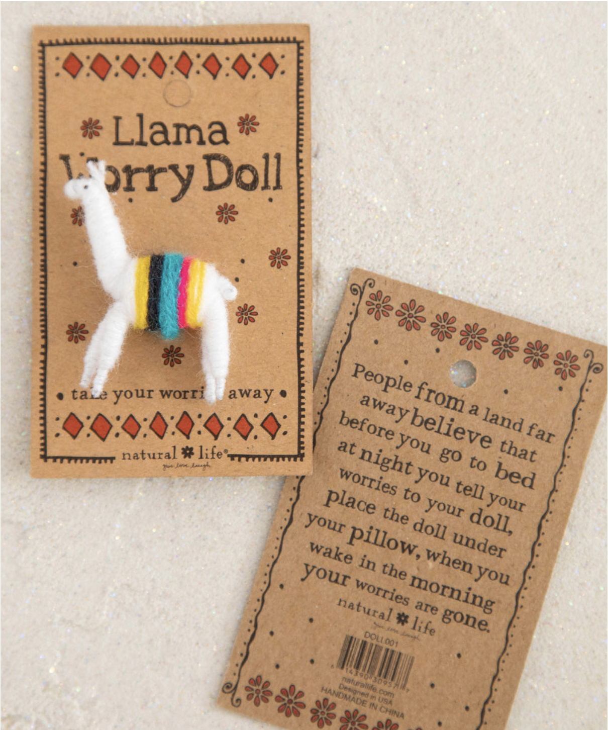Llama Worry Doll