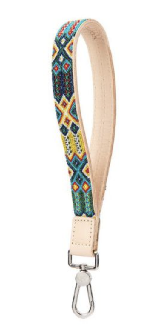 Consuela Wristlet Strap- Leather Dusk The Burlap Buffalo