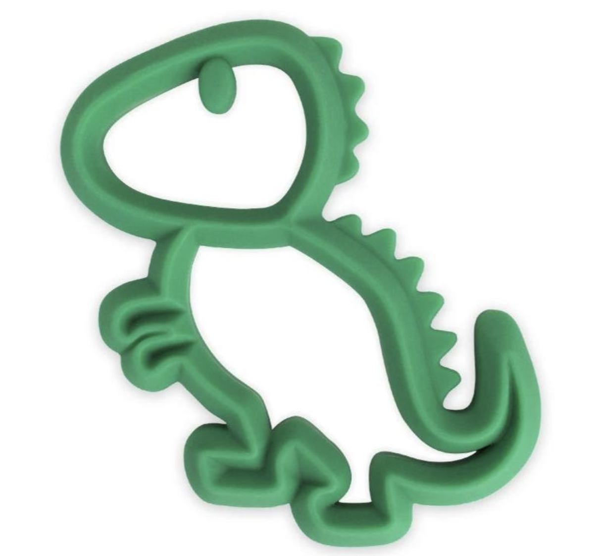 Chew Crew Silicone Baby Teether- Dino
