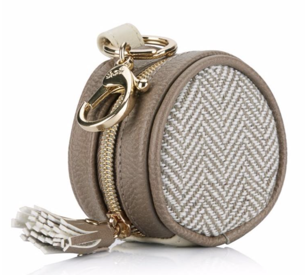 Vanilla Latte Diaper Bag Charm Pod Keychain