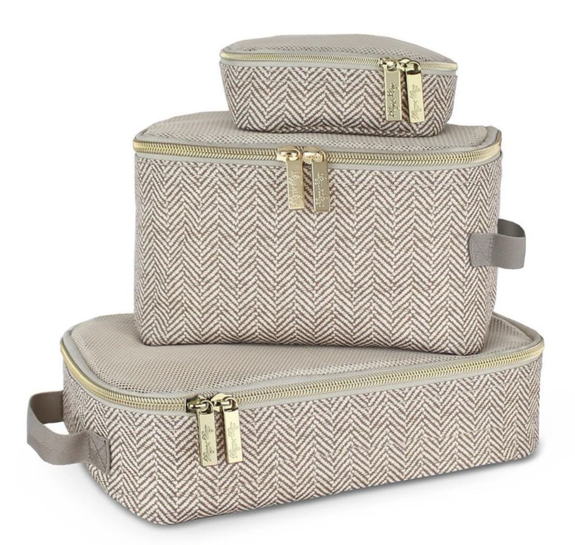 Taupe Pack Like a Boss Diaper Bag Packing Cubes