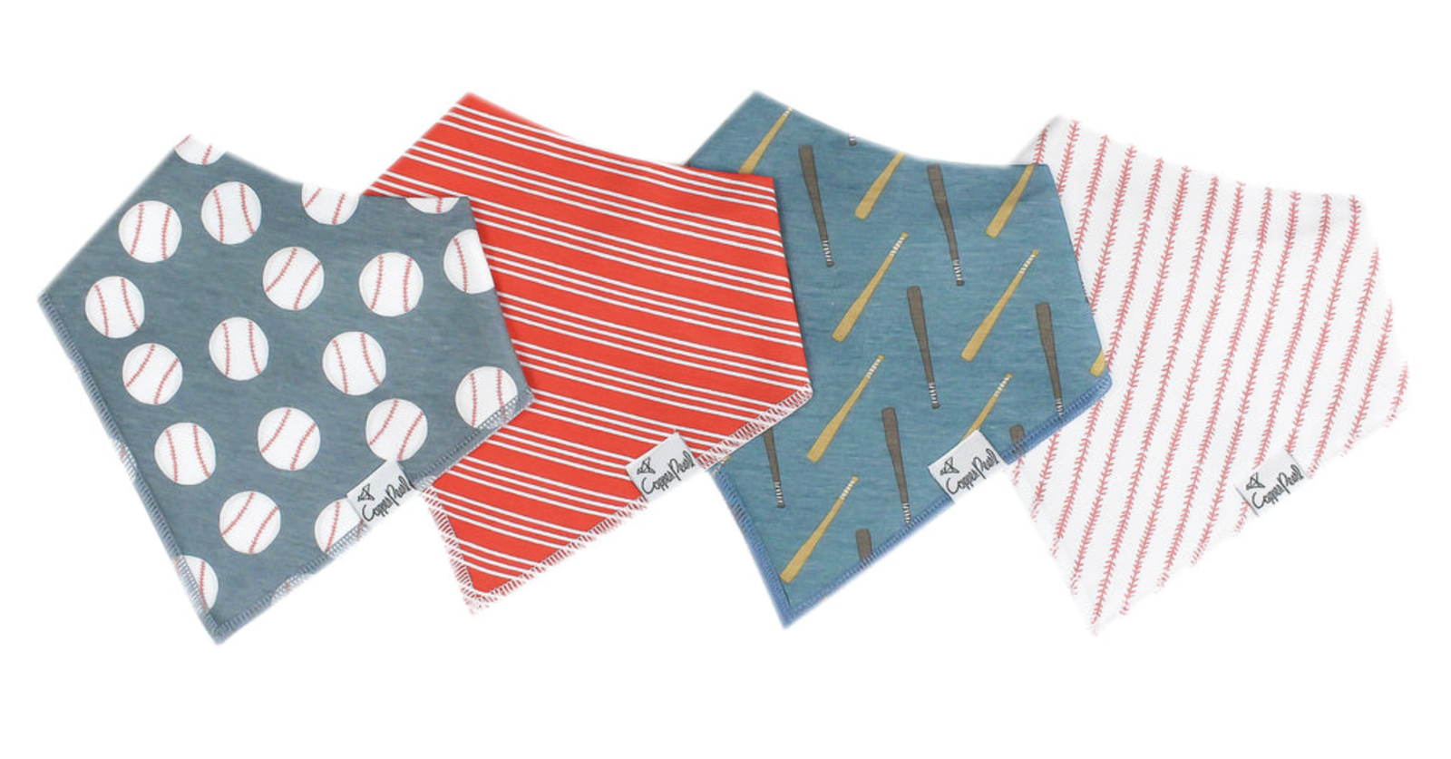 Slugger Bandana Bib Set Copper Pearl