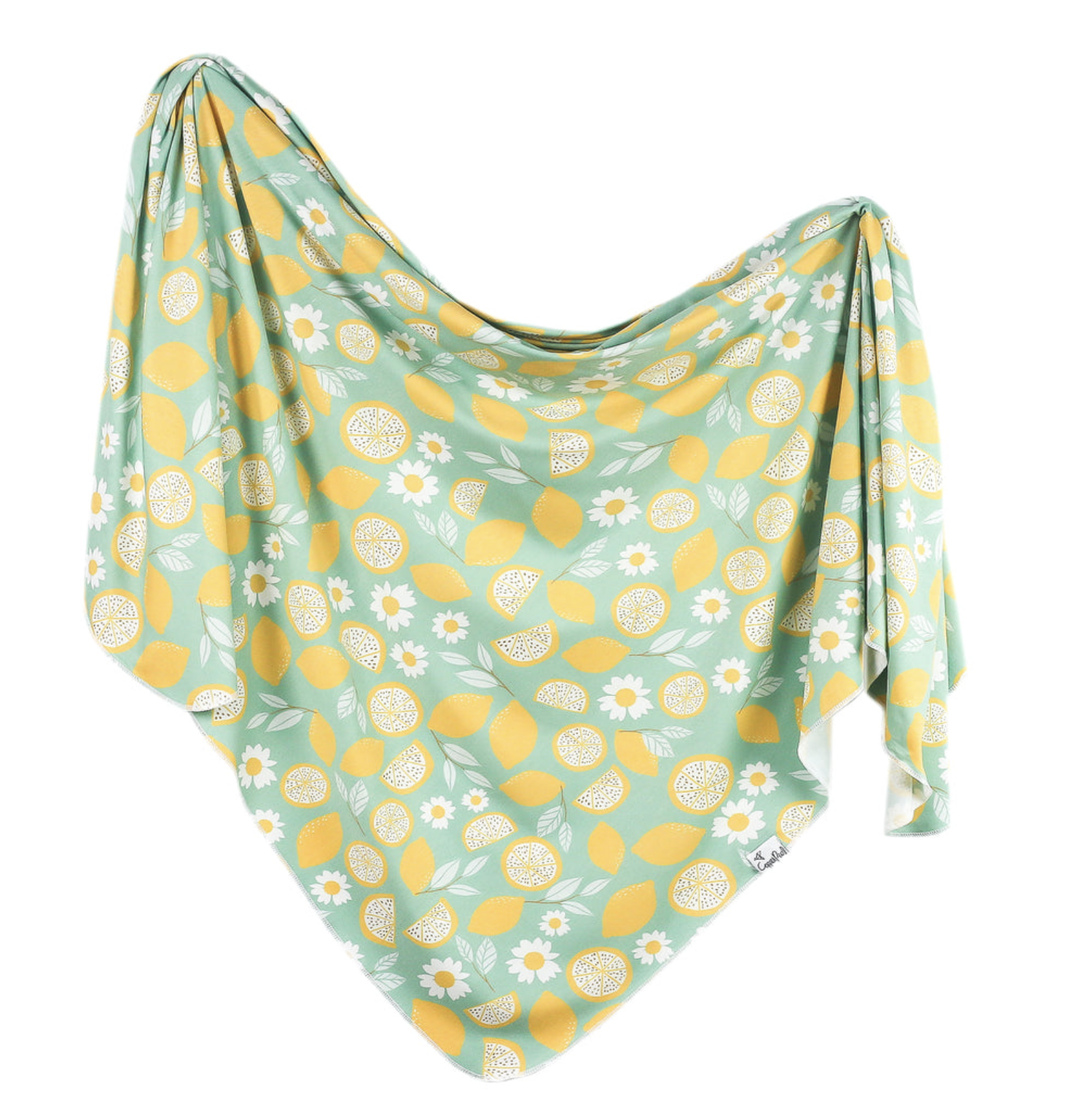 Lemon Copper Pearl Swaddle Blanket