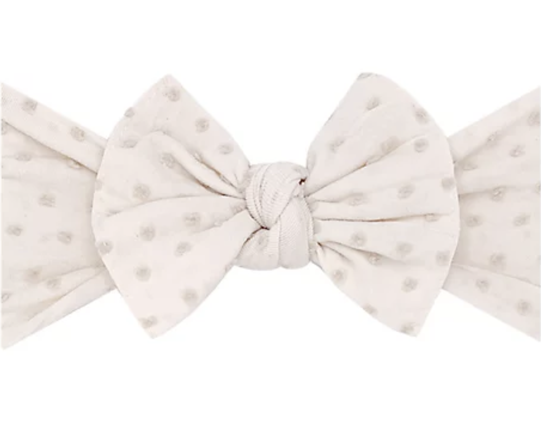 Original Knot Soft Nylon Headband Oatmeal