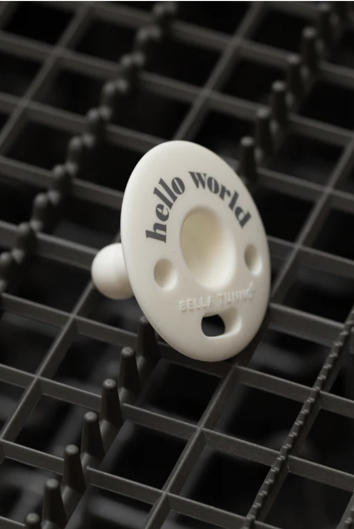 Bella Tunno Pacifier- Hello World