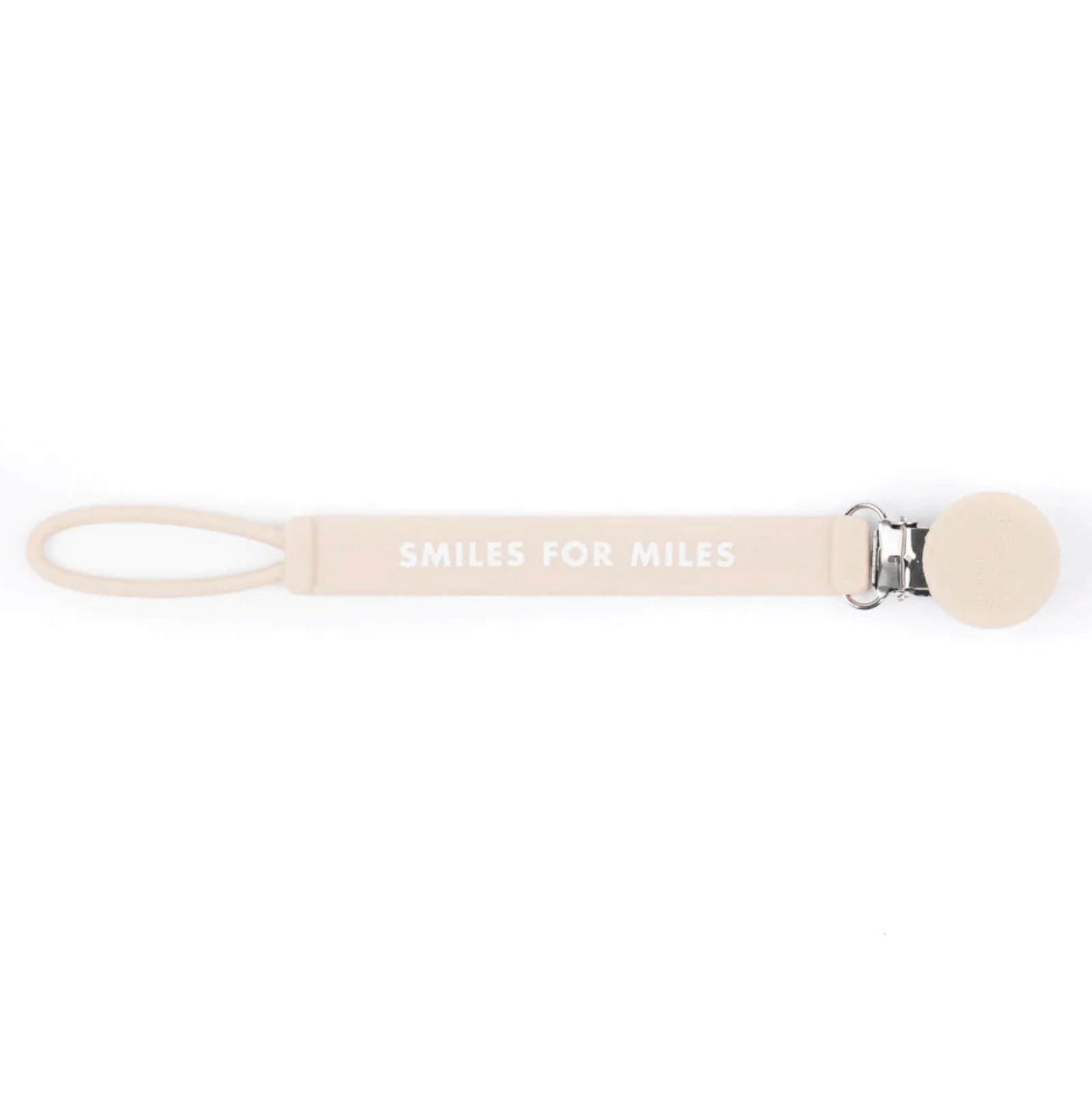 Bella Tunno Printed Pacifier Clip- Smiles for Miles