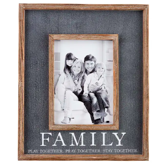 Family Black Frame