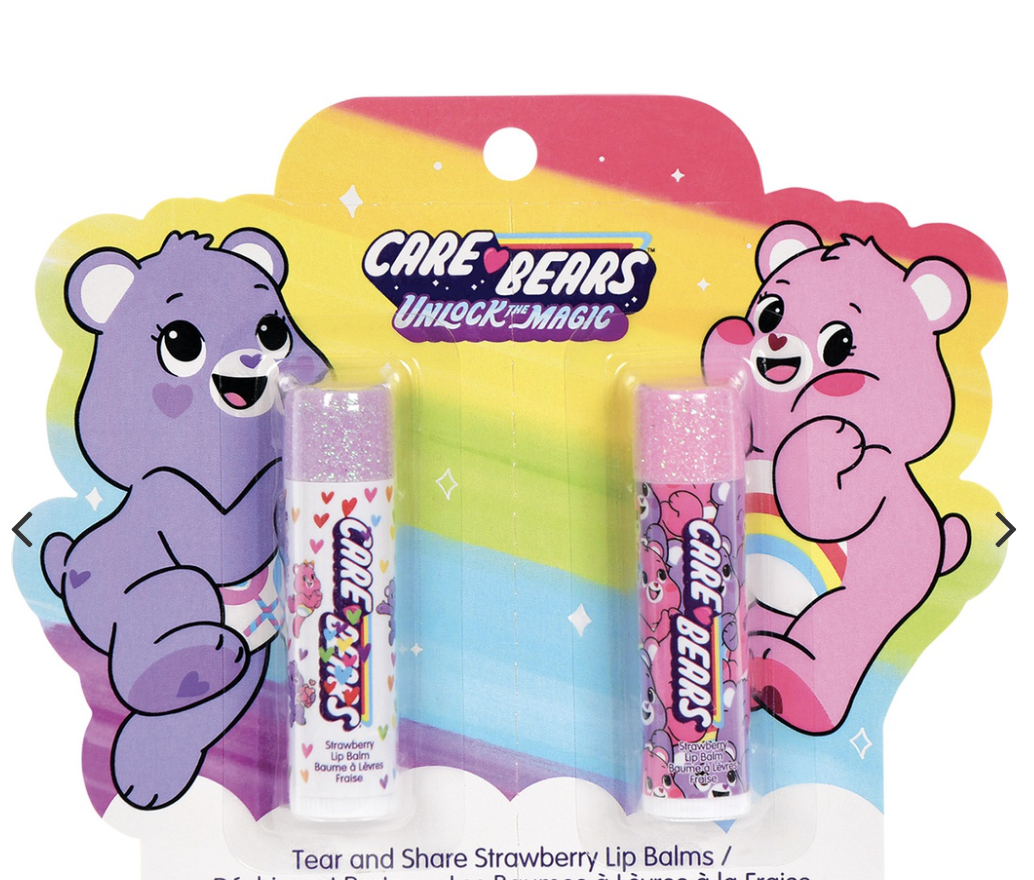 Tear & Share Care Bears Lip Balm Set