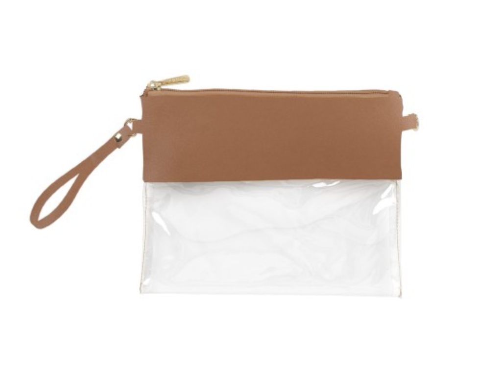 Camel Clear Purse