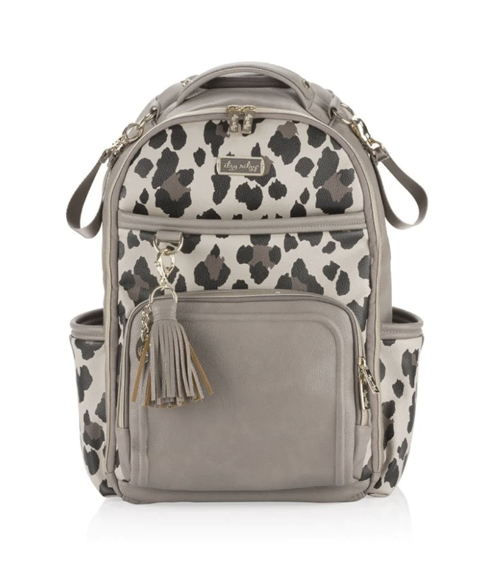 Leopard Boss Plus Backpack Diaper Bag