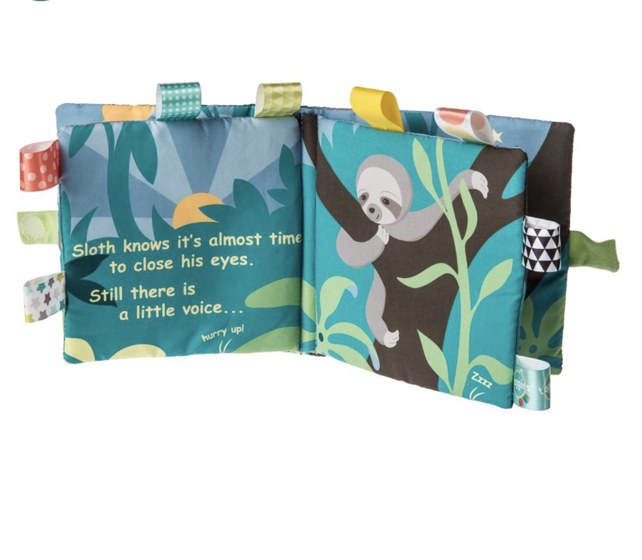 Taggies Molasses Sloth Soft Book