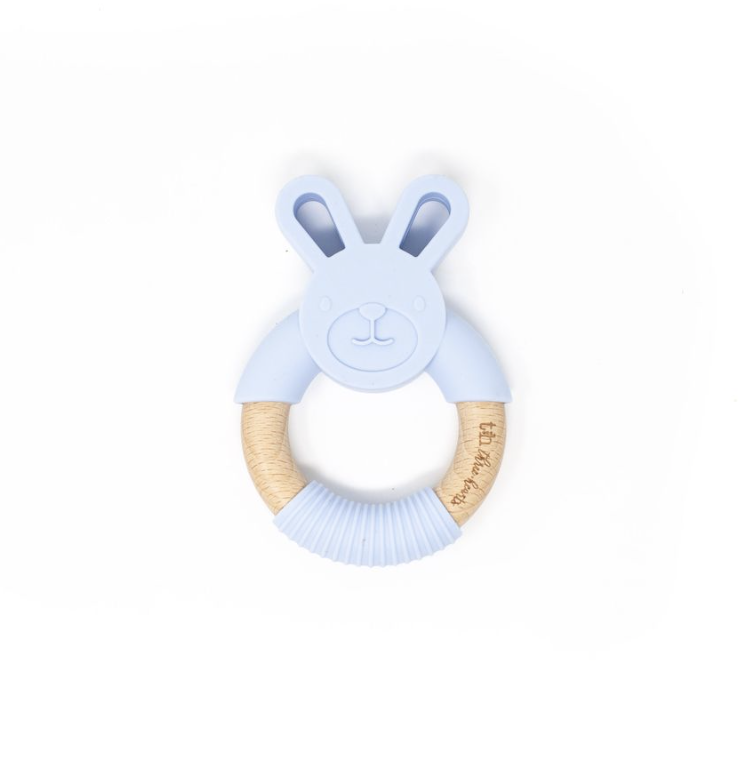 Baby Blue- Bunny Ear Teether