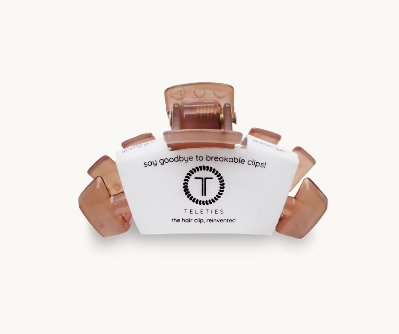 Mocha Medium Hair Clip