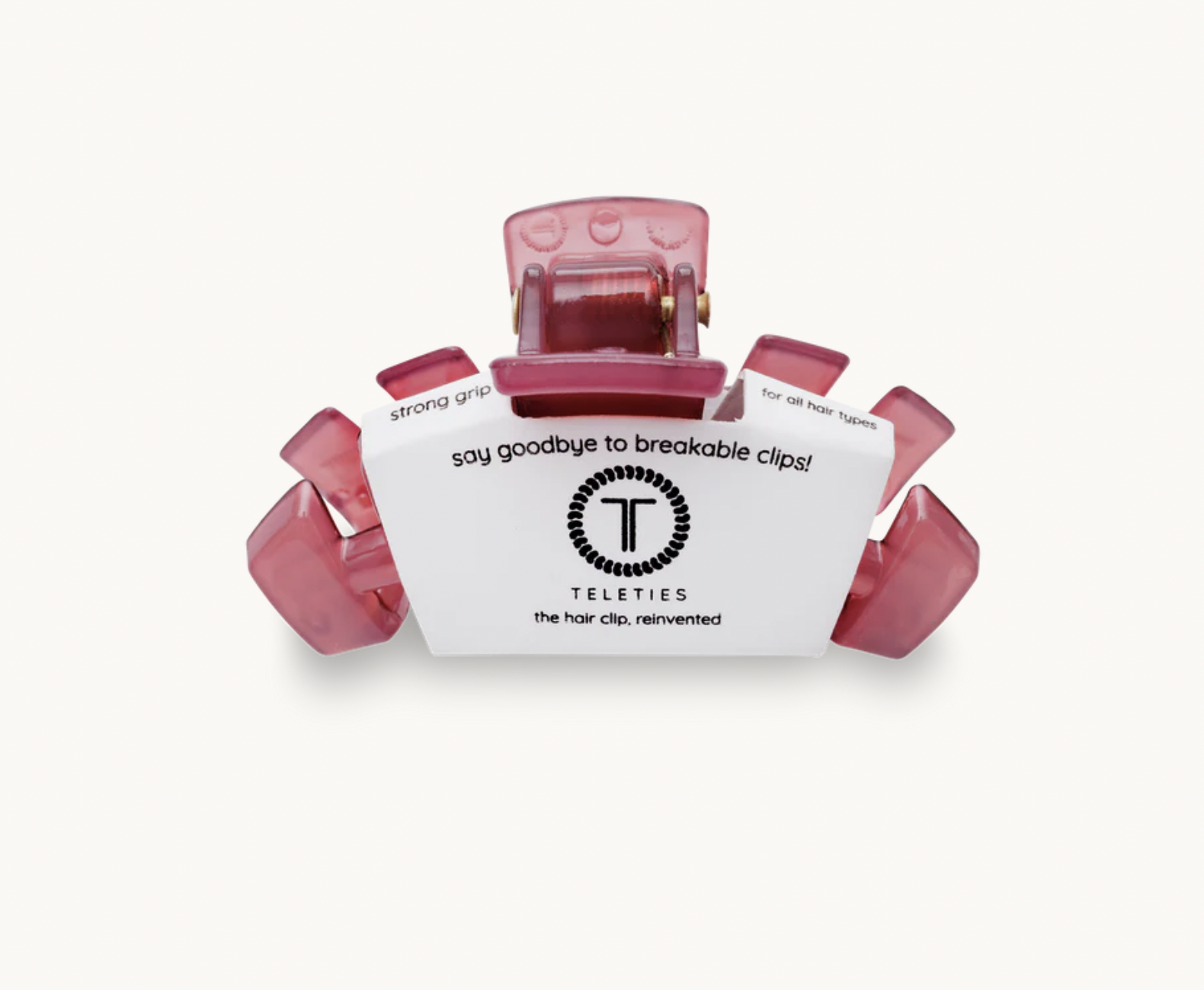 Plum Tiny Classic Hair Clip