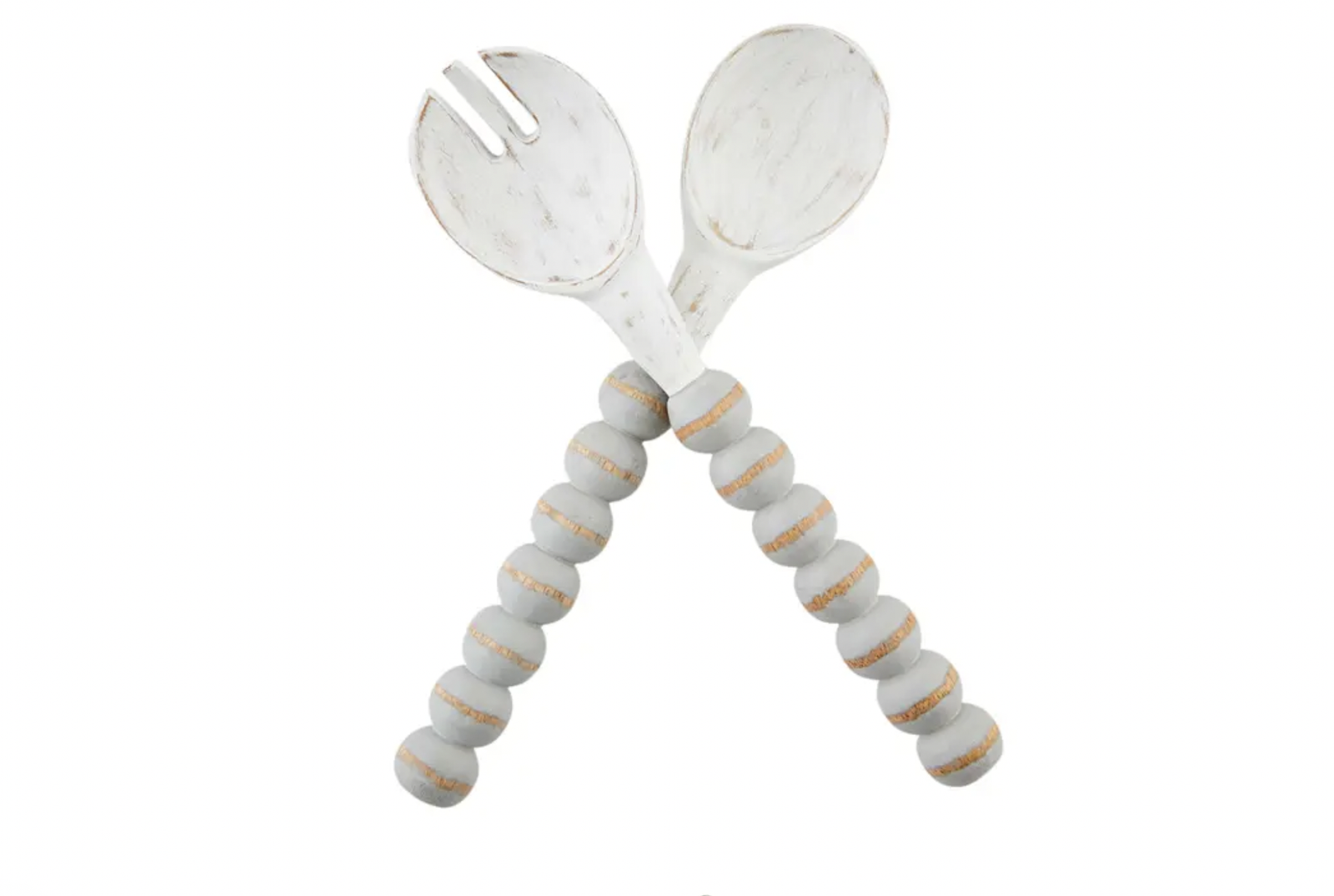 Grey Wooden Serving Set