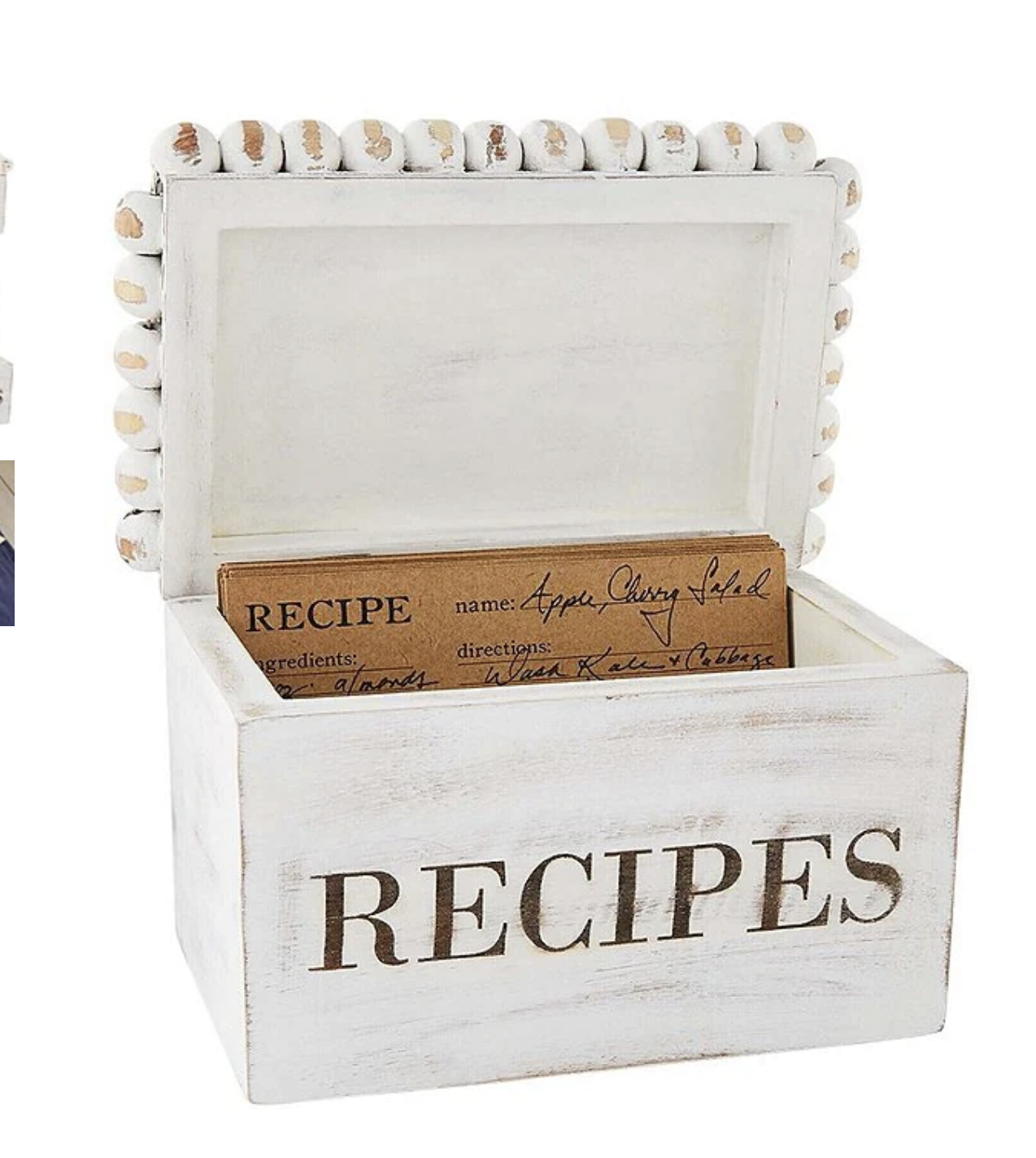 Beaded Recipe Box Set