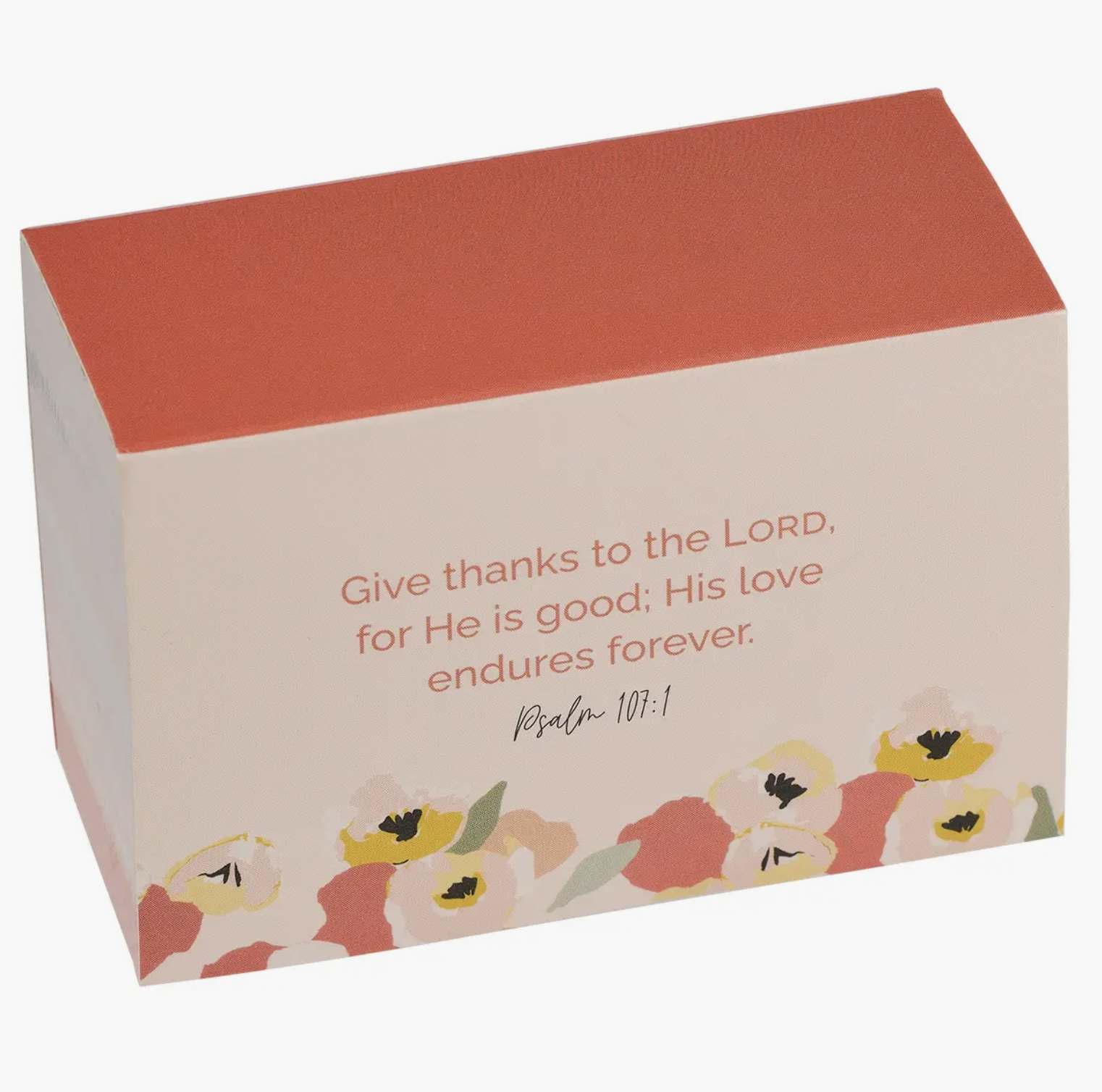 Gratitude Jar Refill Card Pack Pink and Yellow Floral