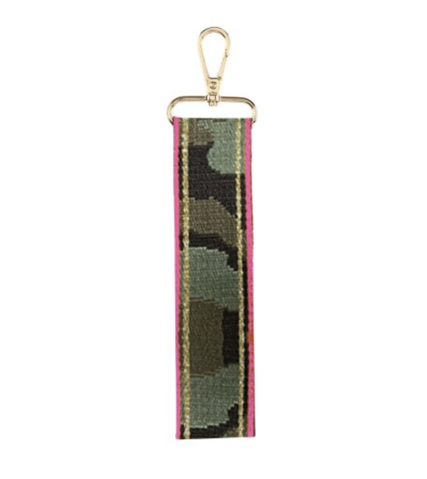 Camo Hot Pink Wristlet Strap