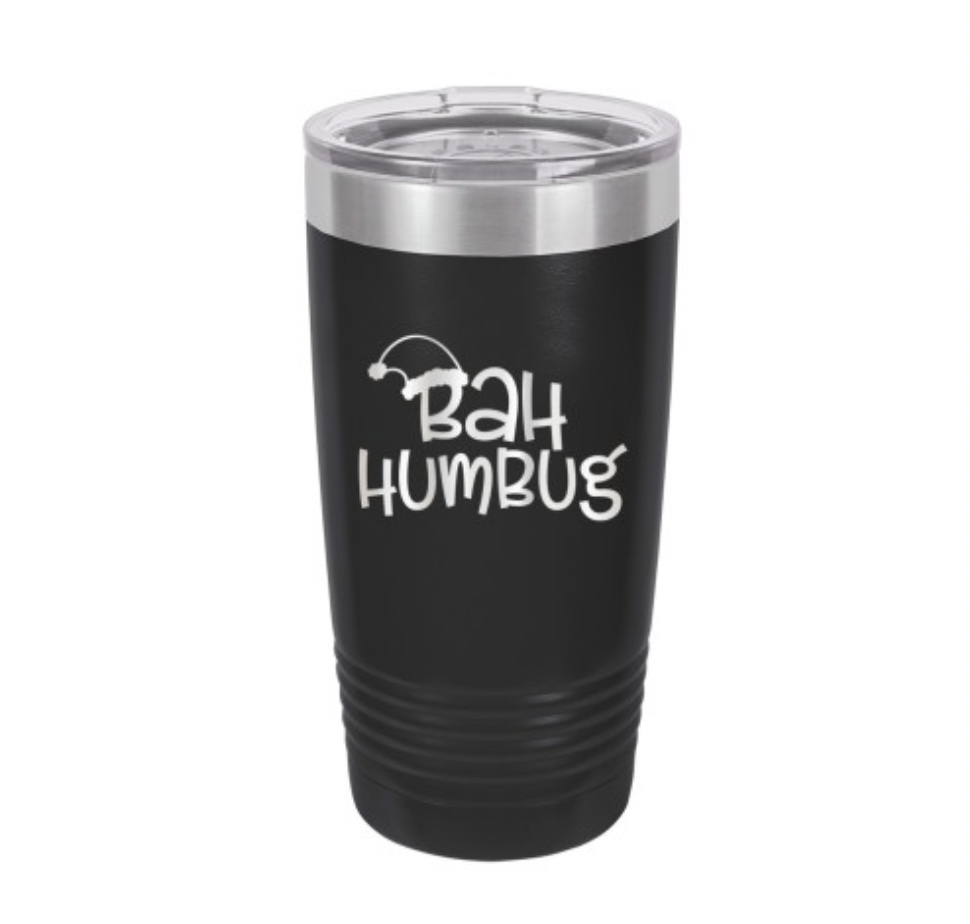 Bah Humbug 20oz Insulated Tumbler