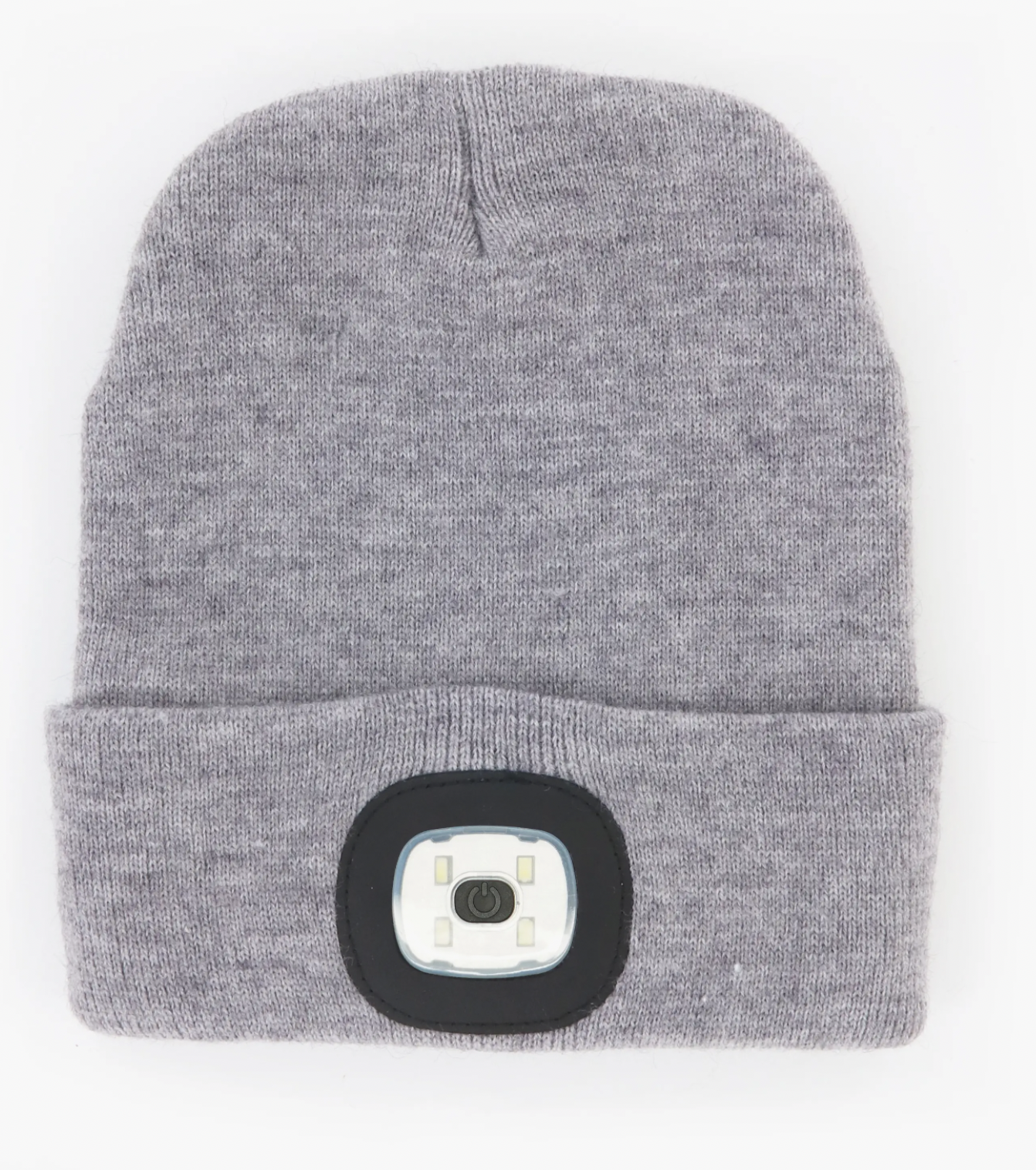 Grey Rechargeable LED Beanie