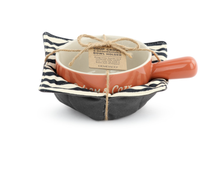 Soup Crock & Bowl Cozy- Warm & Cozy