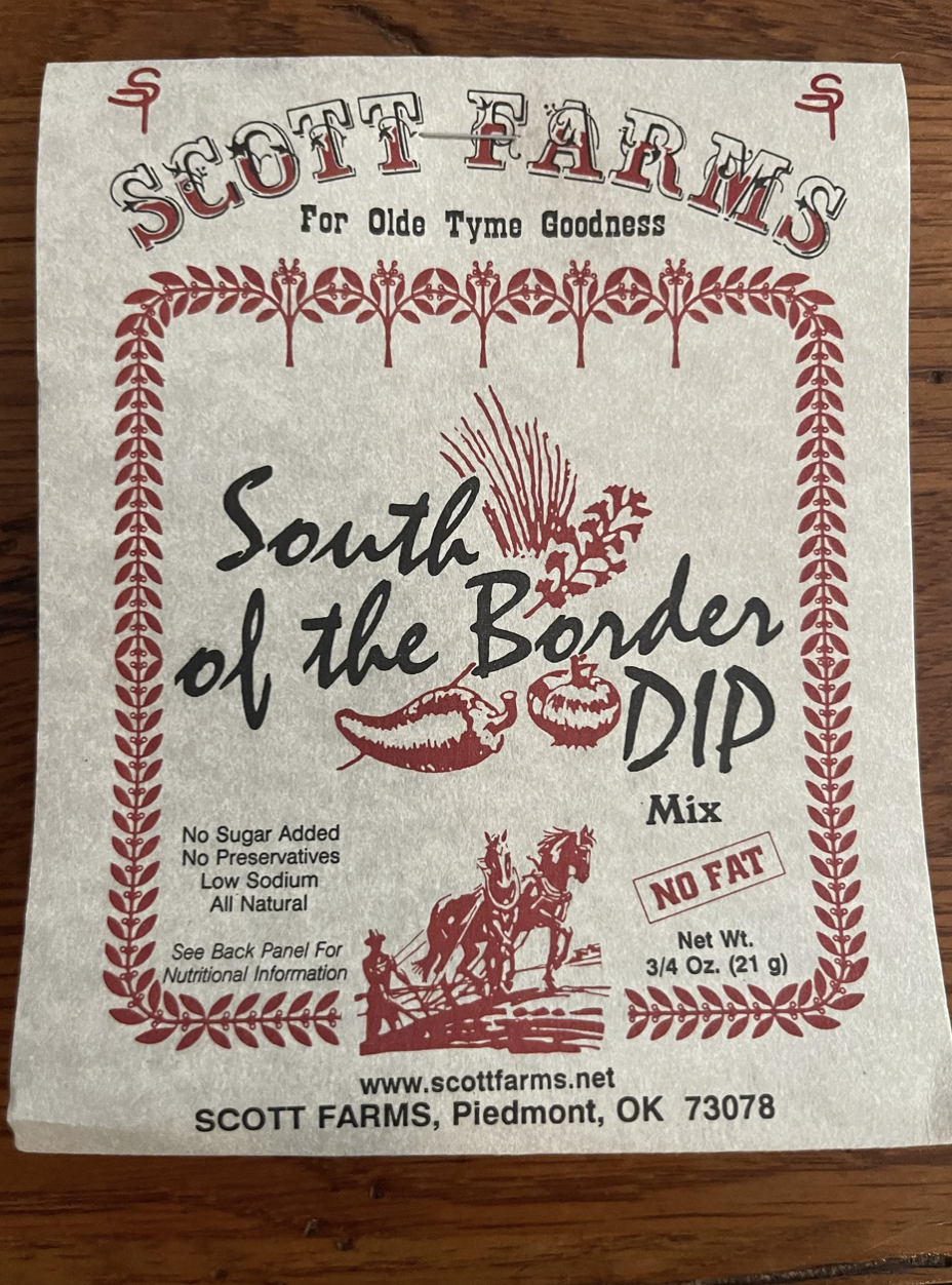 Scott Farms South of the Border Dip Mix