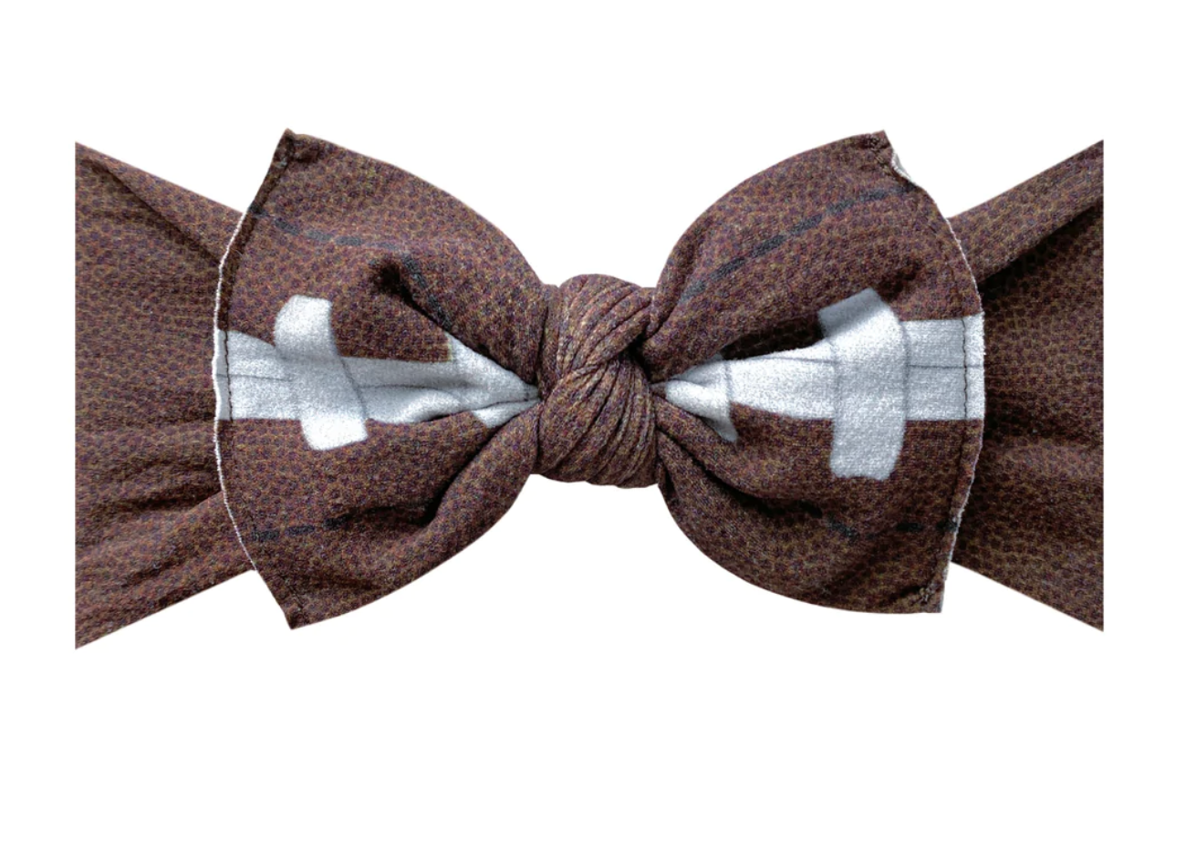 Baby Bling Printed Knot: Endzone