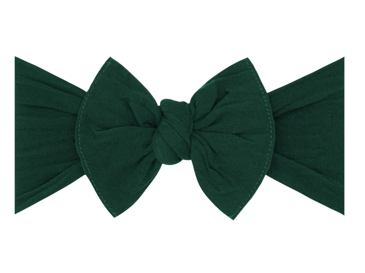 Original Knot Soft Nylon Headband Forest Green