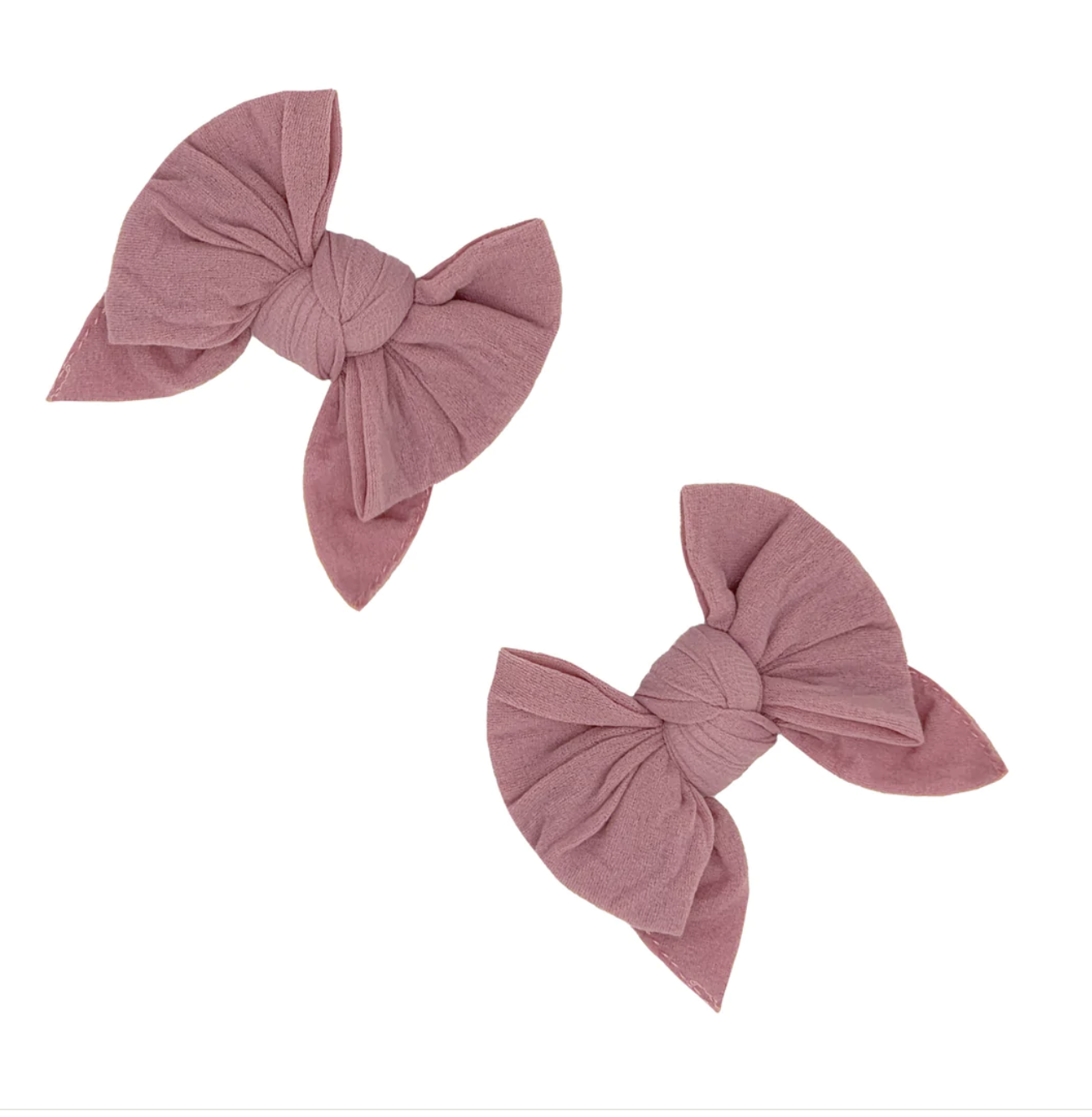 Deb Baby Clip Mauve 2pk