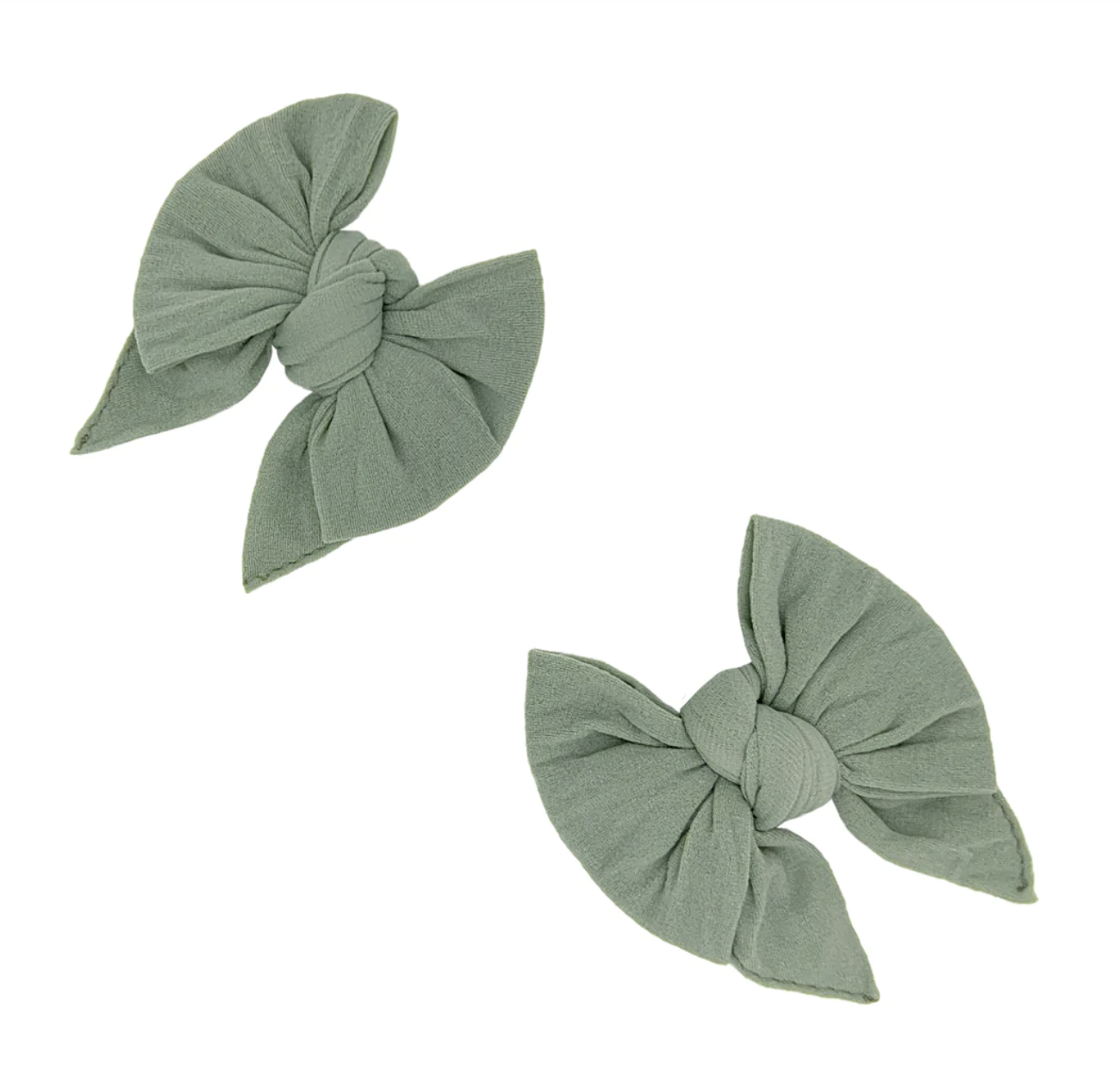 Deb Baby Clip Sage 2pk