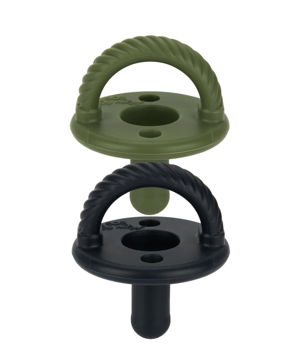 Camo & Midnight Sweetie Soother Pacifier Set